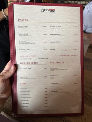 Menu photo 2 La Nonna Gainesville, TX Menu photo 2 La Nonna Gainesville, TX