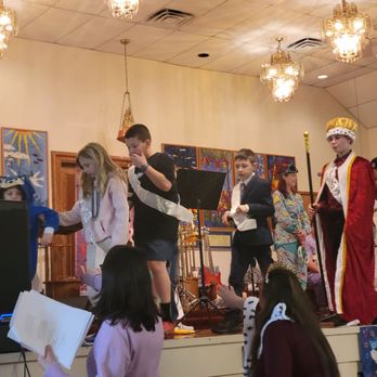 Congregation Beth Tikvah - CBT Band led by Rabbi Weisblum leads the congregation and community with music, costumes, food, Hebrew school skits, magic, and more! - Synagogues Near Me - Wantagh, New York Congregation Beth Tikvah - CBT Band led by Rabbi Weisblum leads the congregation and community with music, costumes, food, Hebrew school skits, magic, and more! - Synagogues Near Me - Wantagh, New York