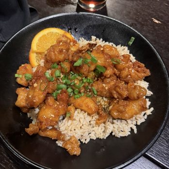 P.F. Chang's - Orange Chicken with rice - Chinese Near Me - Chandler, Arizona