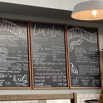 Lucabe Coffee Co. - Menu 2/27/21 - Coffee & Tea Near Me - Columbus, Indiana Lucabe Coffee Co. - Menu 2/27/21 - Coffee & Tea Near Me - Columbus, Indiana