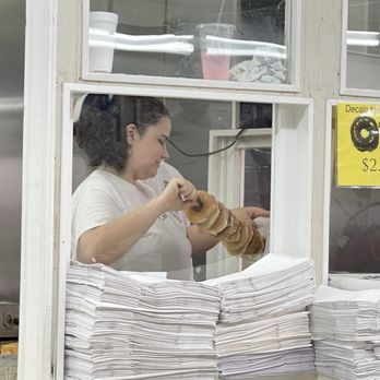Britt's Donuts - From the stick straight to the bag. - Donuts Near Me - Carolina Beach, North Carolina