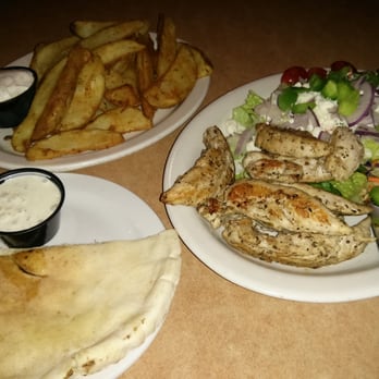 Alton's - Chicken Slovakia dinner with butterer pita and french ranch wedges - Diners Near Me - Buffalo, New York Alton's - Chicken Slovakia dinner with butterer pita and french ranch wedges - Diners Near Me - Buffalo, New York