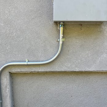 Flores Electric - Conduit from the electrical panel. - Electricians Near Me - Santa Clara, California