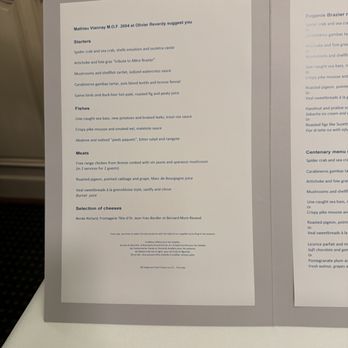 La Mère Brazier - Menu - French Near Me - Lyon, 69