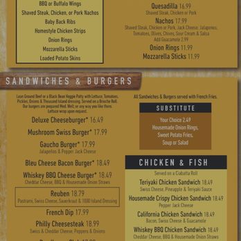 Billygan's Roadhouse - Menu - American Near Me - Vancouver, Washington Billygan's Roadhouse - Menu - American Near Me - Vancouver, Washington