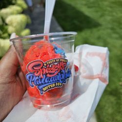 Spizzy's Philadelphia Water Ice - Rainbow water ice