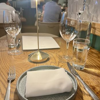 Credence - Table place setting - New American Near Me - Houston, Texas