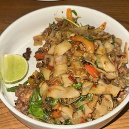 Drunken noodles Drunken noodles