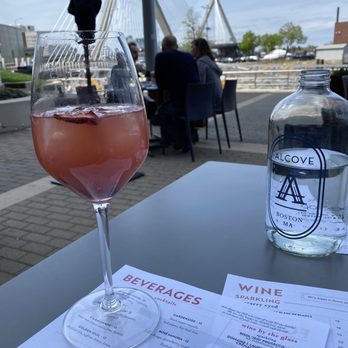 Alcove - Rosé sangria - Cocktail Bars Near Me - Boston, Massachusetts