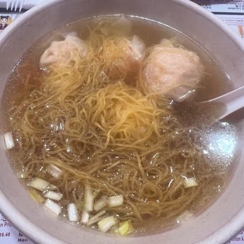 Maxi’s Noodle 3 - Wonton with duck egg noodles. - Cantonese Near Me - New York, New York Maxi’s Noodle 3 - Wonton with duck egg noodles. - Cantonese Near Me - New York, New York