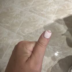 Magic Nails - This was one day after having a "no chip" manicure