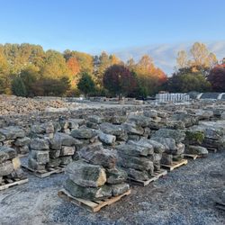 All Green Outdoor Center - Finger boulder pallets