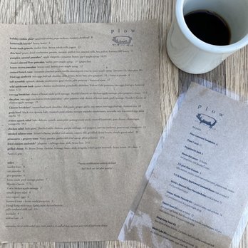 Plow - menu - Breakfast & Brunch Near Me - San Francisco, California Plow - menu - Breakfast & Brunch Near Me - San Francisco, California