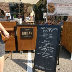 Gohan - 9/3/2017 menu at Rock n Roll Crafts Market in Northeast Minneapolis pop pup.