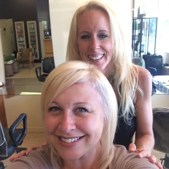 Solstice Salon - Jenny (my stylist) and me! - Hair Salons Near Me - Mountain View, California
