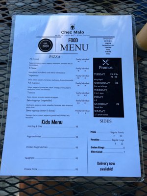 Menu photo 4 Chez Malo Lac-Sainte-Marie, QC