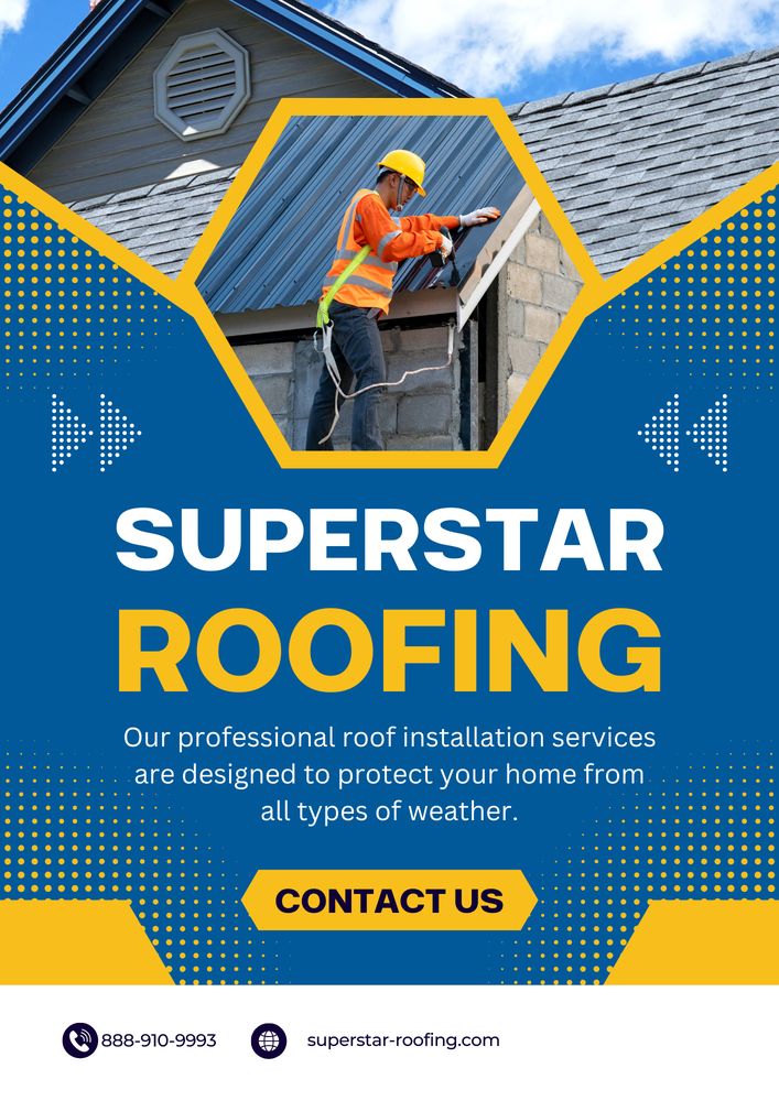 Slide of Superstar Roofing