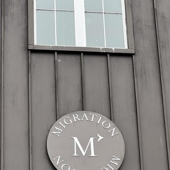 Migration Winery - the front of the building - Wine Tasting Room Near Me - Napa, California Migration Winery - the front of the building - Wine Tasting Room Near Me - Napa, California