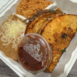 Quesabirria tacos plate