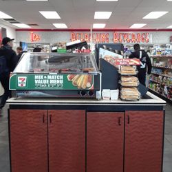 7-Eleven - Roller grill is self serve