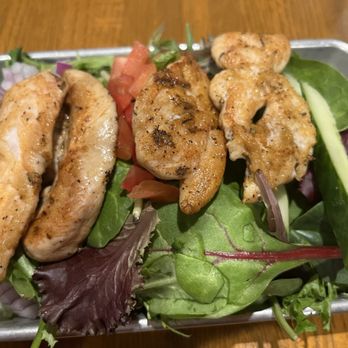 Falcon's Nest - Very expensive salad. Added chicken for $10 so it came to $23!! - Bars Near Me - Fernandina Beach, Florida Falcon's Nest - Very expensive salad. Added chicken for $10 so it came to $23!! - Bars Near Me - Fernandina Beach, Florida