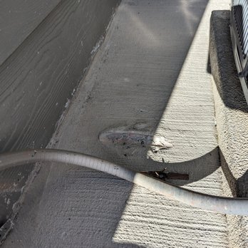 The Concrete Company - Impression left by the flex conduit while concrete was still wet - Masonry/Concrete Near Me - Parker, Colorado The Concrete Company - Impression left by the flex conduit while concrete was still wet - Masonry/Concrete Near Me - Parker, Colorado
