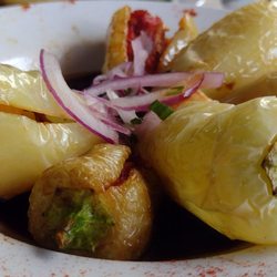 Los Arbolitos de Cajeme - Chiles rellenos, mixto (camarón y marlin)