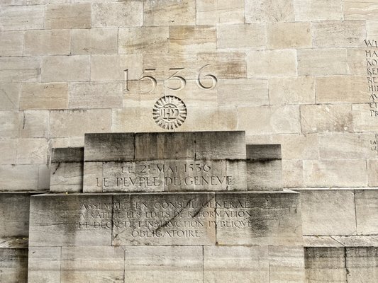 Reformation Wall by null