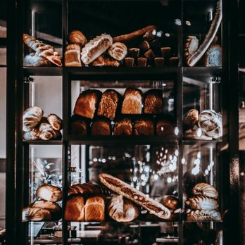 Pane Pane - a display of breads and pastries - Bakeries Near Me - Sun Valley, California Pane Pane - a display of breads and pastries - Bakeries Near Me - Sun Valley, California