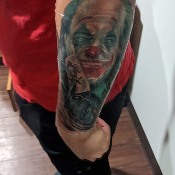 NeverMore Galleries Tattoo Studio - My joker Tattoo by Matt at Nevermore Galleries - Tattoo Near Me - Oak Grove, Kentucky NeverMore Galleries Tattoo Studio - My joker Tattoo by Matt at Nevermore Galleries - Tattoo Near Me - Oak Grove, Kentucky