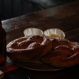 Two Big Soft Pretzels
