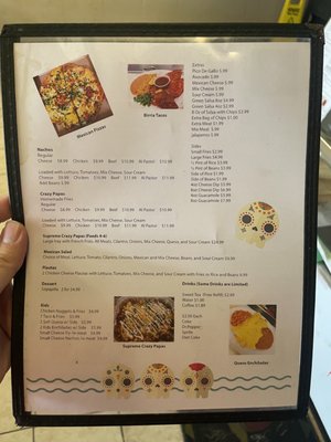 Menu photo 1 Little Mexico Cafe Silsbee, TX