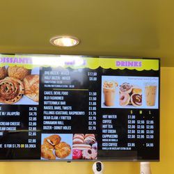 Alhambra Donuts - Menu