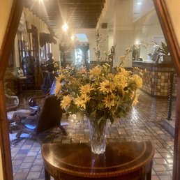 Lobby flowers