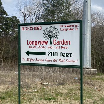 Longview Garden - a sign for the longview garden - Landscaping Near Me - Longview, Texas Longview Garden - a sign for the longview garden - Landscaping Near Me - Longview, Texas