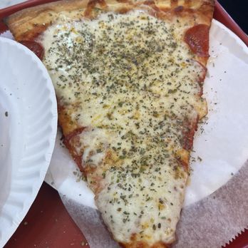 Roma Pizza - Slice extra cheese with pepperoni - Pizza Near Me - New York, New York Roma Pizza - Slice extra cheese with pepperoni - Pizza Near Me - New York, New York