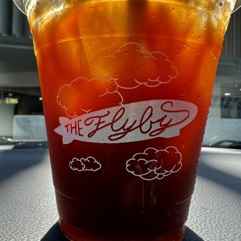 The Fly-By - A perfectly crafted iced Americano- smooth and crisp - Cafes Near Me - Mountain View, California