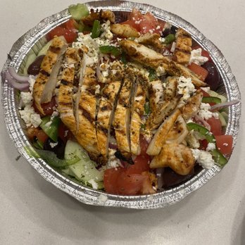 3Greeks Grill - Greek Salad add grilled chicken - Mediterranean Near Me - New York, New York 3Greeks Grill - Greek Salad add grilled chicken - Mediterranean Near Me - New York, New York