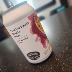 Potter's Craft Cider - Passionfruit Mosaic Cider