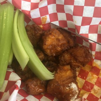 Joe's Oasis - Reaper wings - flavorless (our of reaper perhaps?) severed with watery blue cheese - Sandwiches Near Me - Wilmington, North Carolina Joe's Oasis - Reaper wings - flavorless (our of reaper perhaps?) severed with watery blue cheese - Sandwiches Near Me - Wilmington, North Carolina