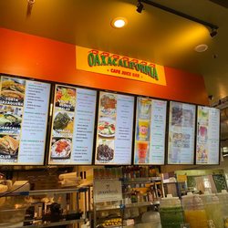Oaxacalifornia Cafe & Juice Bar - Menu 2022