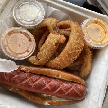 New Heights Grill - Pretzel dog - Beer, Wine & Spirits Near Me - Cleveland, Ohio New Heights Grill - Pretzel dog - Beer, Wine & Spirits Near Me - Cleveland, Ohio