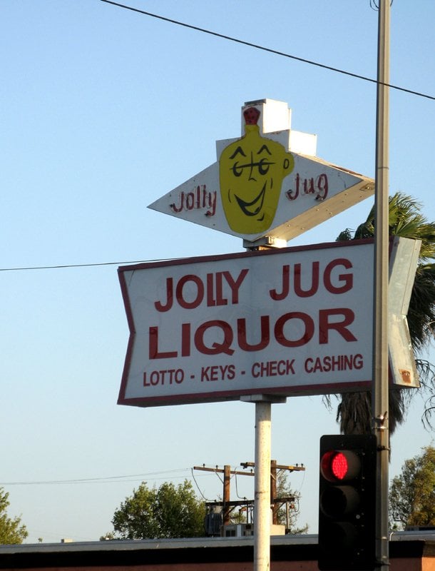 Jolly Jug Liquors, California Roadtrippers