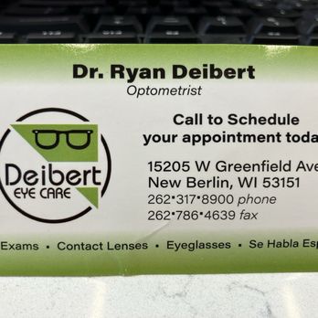 Deibert Eye Care - Optometrists Near Me - New Berlin, Wisconsin Deibert Eye Care - Optometrists Near Me - New Berlin, Wisconsin