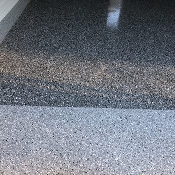 Garagewerx of Texas - A designed floor coating featuring two different colors of flake. - Flooring Near Me - Plano, Texas Garagewerx of Texas - A designed floor coating featuring two different colors of flake. - Flooring Near Me - Plano, Texas