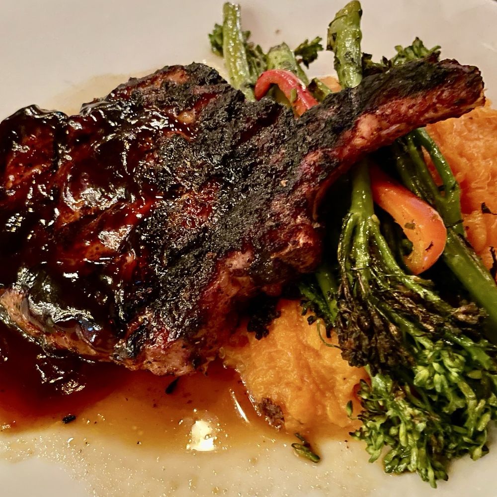Hearsay Beaumont - Seared pork chop - American Near Me - Beaumont, Texas Hearsay Beaumont - Seared pork chop - American Near Me - Beaumont, Texas