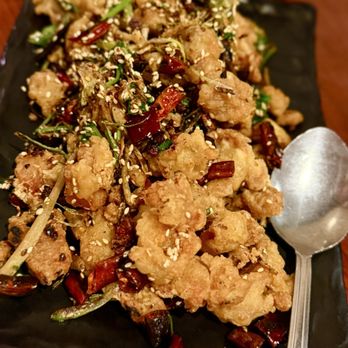 Dumpling House - E8. Spicy Salt & Pepper Pork椒盐肉排 - Noodles Near Me - Cambridge, Massachusetts