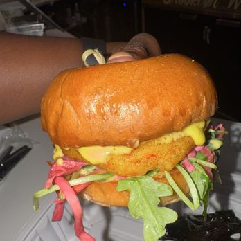 Fat Fowl - Curry Shrimp Burger - Caribbean Near Me - Brooklyn, New York Fat Fowl - Curry Shrimp Burger - Caribbean Near Me - Brooklyn, New York