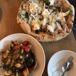 Doppio Zero Pizza & Marechiaro (Squid Ink Pasta) Doppio Zero Pizza & Marechiaro (Squid Ink Pasta)