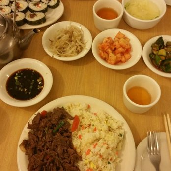 Woo Jung Restaurant - The table covered in delicious things - Korean Near Me - Ayer, Massachusetts Woo Jung Restaurant - The table covered in delicious things - Korean Near Me - Ayer, Massachusetts